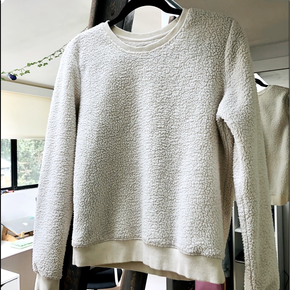 Lucky Brand Sherpa sweatshirt